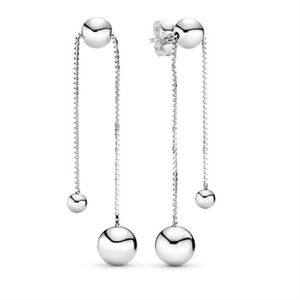 Pandora brand Dingle String of Beads Earrings